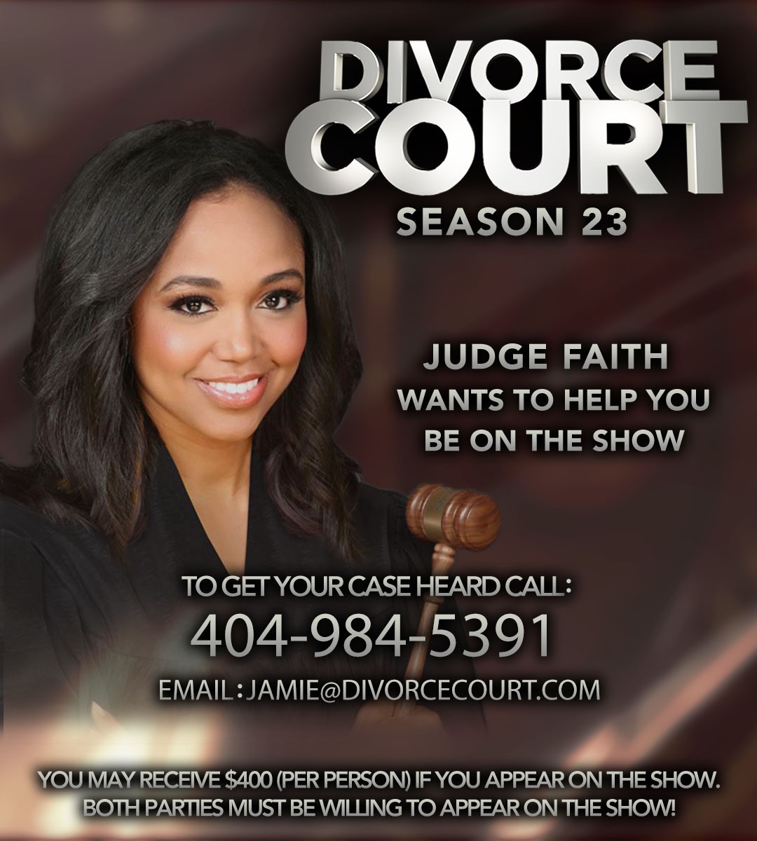 Divorce Court Casting Poster